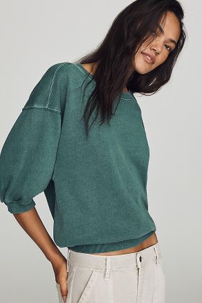 Pilcro Niki Bubble Sweatshirt