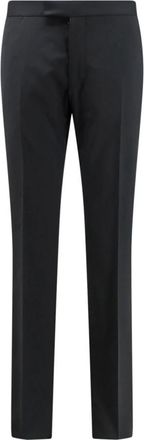 Tagliatore Slim-fit Broeken - Heren - Slim Fit Broeken - Zwart - L - Wol - Broeken
