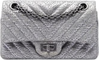 Chanel Borsa a spalla Pre-owned Vintage Double Flap - - Pre-owned - Donna - Grigio - ONE SIZE
