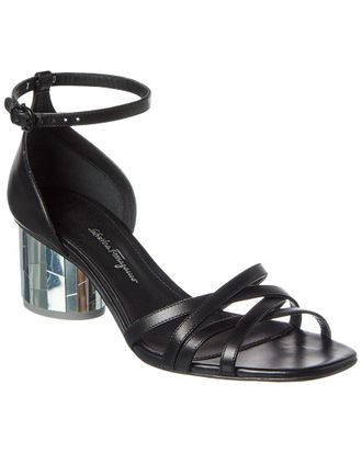 Ferragamo Ferragamo Flor Leather Sandal