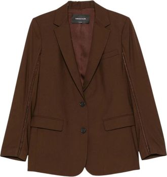 Fabiana Filippi Blazers - Dames - Blazers - Bruin - XS - Jassen