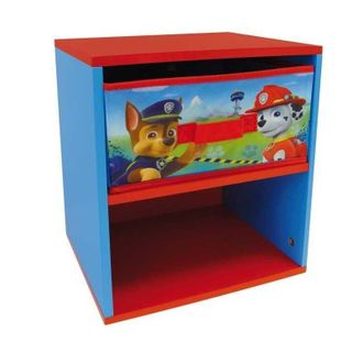 Les Tendances Fun-house Pat Patrouille Mesita De Noche Colorida Infantil
