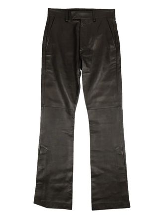 Amiri Leren broek - Zwart