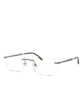 Ray-Ban Bril met rechthoekig montuur - Grijs