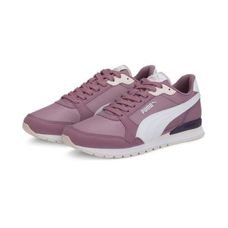 Puma Unisex St Runner V3 Nl Sneaker, Pale Grape-Puma White-Island Pink, 4 UK