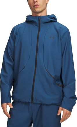 Under Armour Unstoppable Hooded Jacket in Wham Blue at Nordstrom, Size Xx-Large
