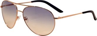 Nike Unisex 61 mm Rose Gold Sunglasses