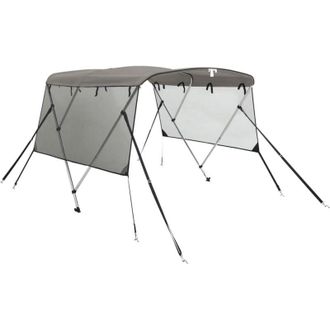 vidaXL Toldo Bimini 3 Arcos Con Paredes Laterales De Malla Vidaxl