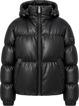 Philipp Plein Chaqueta Acolchada de Eco-Cuero - Jackets - Mujer - Negro - S