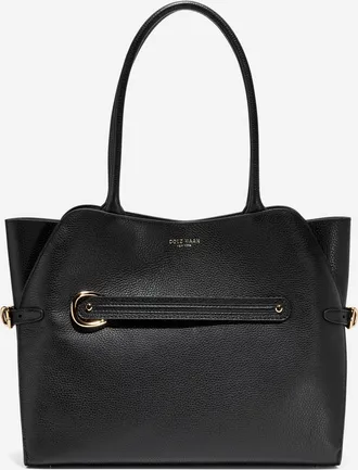 Cole Haan Womens Vivianne Tote Bag - Black