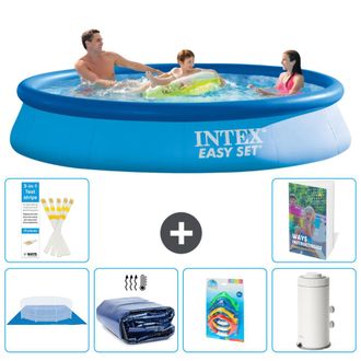 Intex Piscina Easy Set Redonda - 366x76 Cm - 7-piezas S123