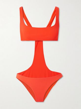 Kiki De Montparnasse Costume Da Bagno Cut-out La Sirene - Arancione