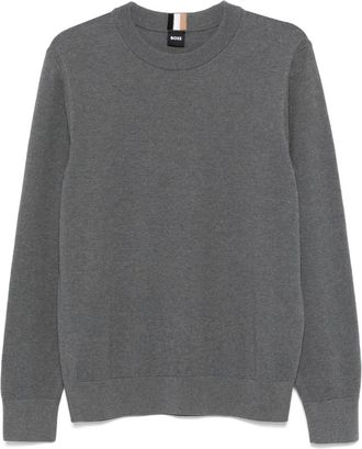 BOSS Felpa girocollo - Grigio