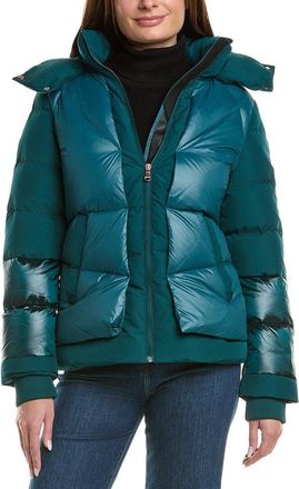 Pajar Mixed Media Layered Look Puffer Jacket
