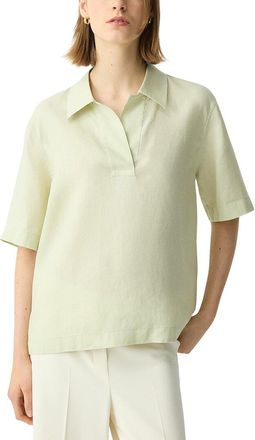 Theory Boxy Collared Top