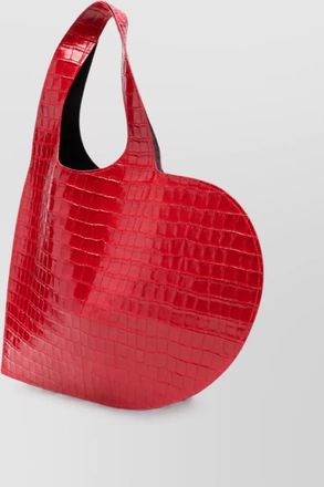 Coperni heart leather tote bag