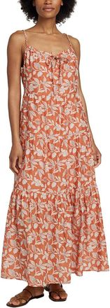 Faherty Silk-Blend Sun Chaser Maxi Dress