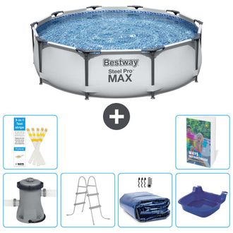 Bestway Piscina Bestway Steel Pro Max Redonda - 305x76 Cm - 7-piezas S318
