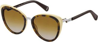 Max & Co. Havana Light Yellow Zonnebrillen - Dames - Zonnebrillen - Veelkleurig - ONE Size - Accessoires