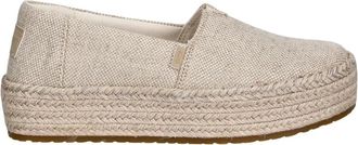 Toms Valencia Platform Espadrilles - Dames - Espadrilles - Beige - 41 EU - Schoenen