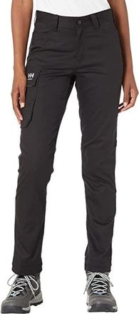 Helly Hansen Luna Light Service Pants Womens Clothing Black : 18 30, Cotton/Polyester/Elastane