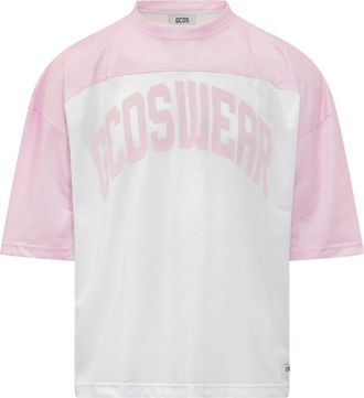 GCDS Sunset SS T-Shirt - Heren - Sportshirts - Veelkleurig - L - Fitness