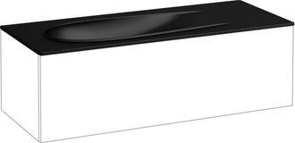 Laufen Il Bagno Alessi Lavabo Sobre Encimera, 1 Agujero Para - Laufen