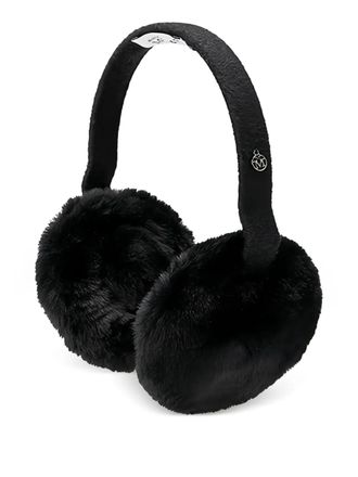 Maison Michel Morgana earmuffs - women - Cashmere/Polyester - One Size - Black
