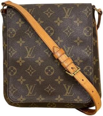 Louis Vuitton Pre-owned Vintage Monogram Schoudertas - Dames - Vintage Schoudertas - Bruin - ONE Size - Vintage