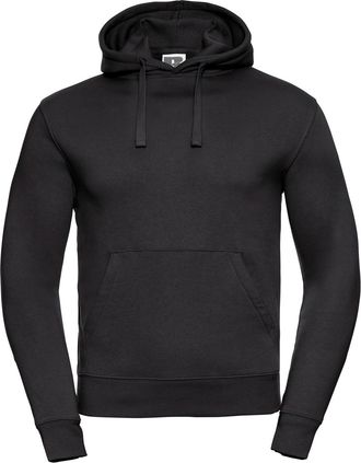 Russell Athletic Russell Heren Authentieke Hoodie (Zwart)