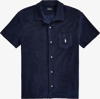 Polo Ralph Lauren Kurzarm-Hemd aus Frottee Pony