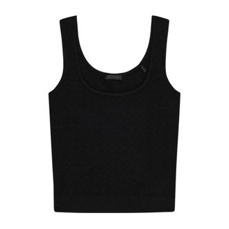 Guess Dames, Tops, Zwart, Maat: S