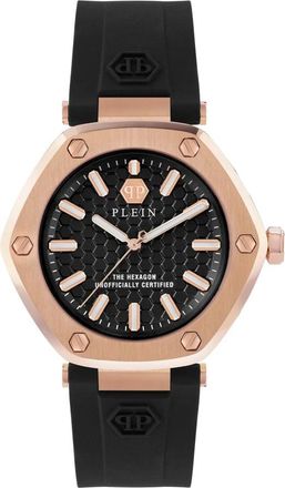 Philipp Plein Hexagon 38mm Horloge - Dames - Horloges - Roze - ONE Size - Accessoires