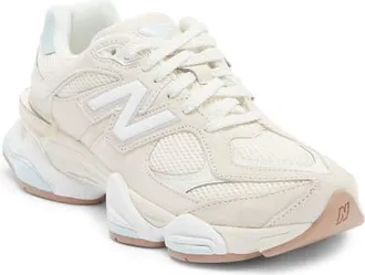 New Balance Gender Inclusive 9060 Sneaker in Bisque/Frosted Glass at Nordstrom, Size 11 Womens