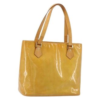 Louis Vuitton Pre-owned Tote Bags, female, Beige, Size: ONE SIZE Pre-owned Patent Leather Hand Bag