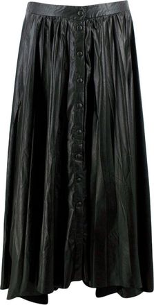 Isabel Marant Black Davies Asymmetric Skirt Size S