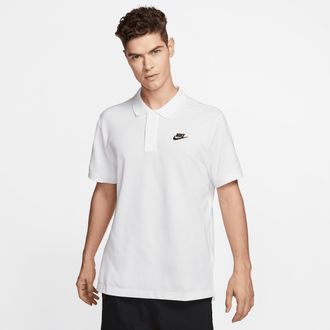 Nike Mens Nike Sportswear Polo in White | CJ4456-100