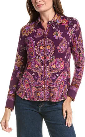 Johnny Was Petite The Janie Favorite Button Front Shirt