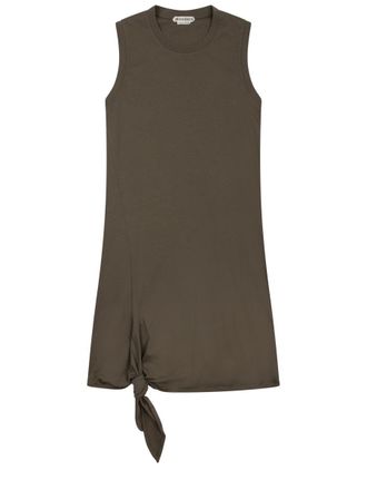J.W.Anderson Sleeveless Mini Dress With Knot Detail And Asymmetrical Hem