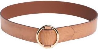 Vince Camuto Round Friction Pull Through Leather Belt in Vachetta at Nordstrom Rack, Size X-Large