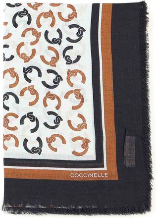Coccinelle Viscose And Wool Scarf