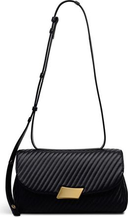 Radley London The Belsize - Quilt Medium Flapover Crossbody Bag in Black at Nordstrom
