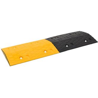 vidaXL Bad&eacute;n De Velocidad Caucho Amarillo Y Negro 97x32,5x4 Cm Vidaxl