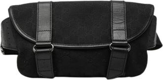 Gucci Pre-owned Belt Bags, female, Black, Size: ONE SIZE Pre-owned Belt Bag