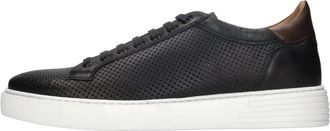 Rossi 326Dix Sneaker - Heren - Sneakers - Zwart - 44 EU - Leer - Schoenen
