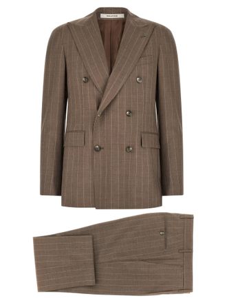 Tagliatore Virgin Wool Two-Piece Mens Suit