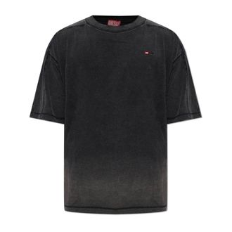 Diesel Heren, Tops, Zwart, Maat: M