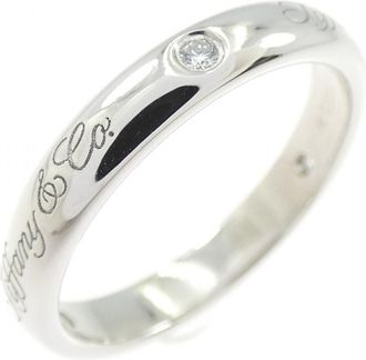 Tiffany & Co. Platinum Platinum 950 Band Ring (Pre-Owned)