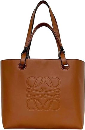 Loewe Brown Leather Tote Bag (Pre-Owned)