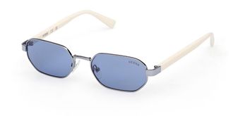 Guess GU00231 84V Mens Sunglasses Blue Size 53